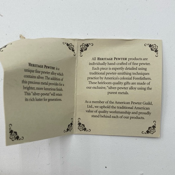 Heritage Pewter Baylor University Salt and Pepper Shakers with Caddy - Picture 3 of 5